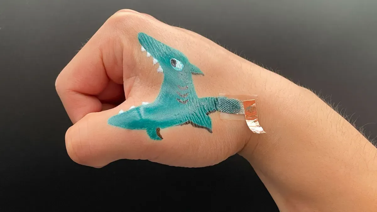 New paint-on health sensors are as fun as face paint