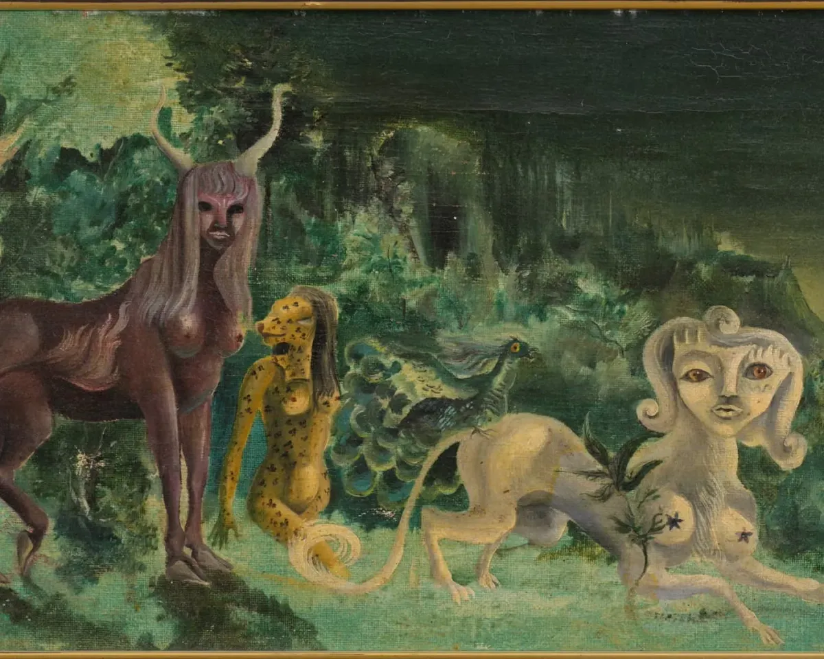 Leonora Carrington Painting Made Inside Spanish Sanatorium Resurfaces After 80 Years