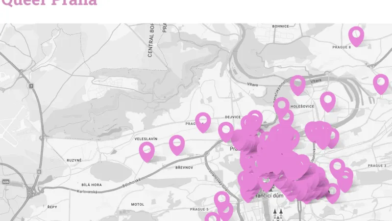 Interactive map honors LGBTQ+ people’s historic presence in Prague